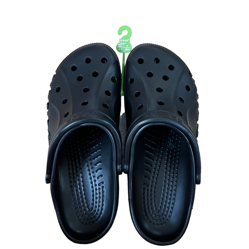 Crocs Baya Black New Size men 9 / women 11 - Picture 1 of 3